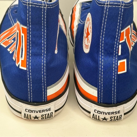 🔴 SOLD Converse Chuck Taylor High Top Sneakers All Star NBA New York Knicks - Picture 6 of 11
